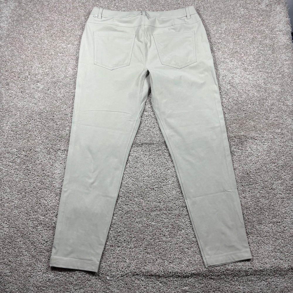 Lululemon ABC Pant Slim Men's 32 5-Pocket Warpstreme Beige Trousers‎ LM5AQRS